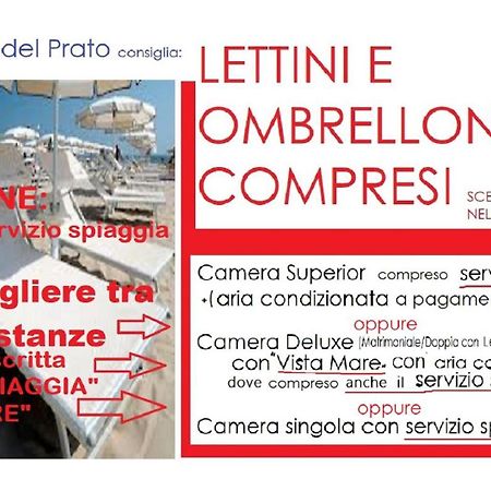 Hotel Villa Del Prato Cucina Romagnola E Possibilita Pacchetto Spiaggia Bellariva Di Rimini 외부 사진