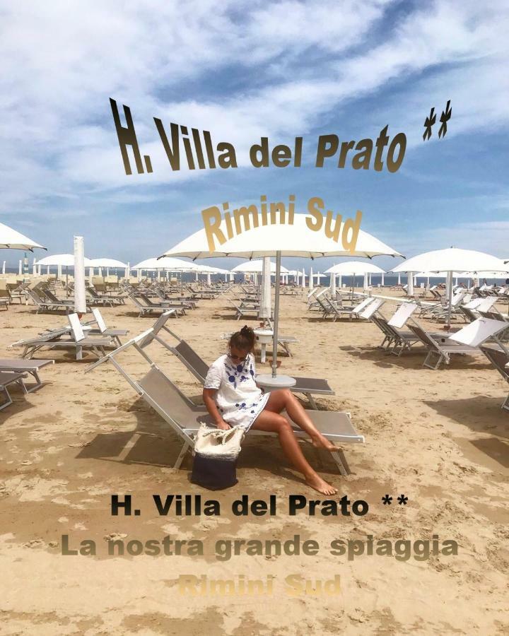 Hotel Villa Del Prato Cucina Romagnola E Possibilita Pacchetto Spiaggia Bellariva Di Rimini 외부 사진